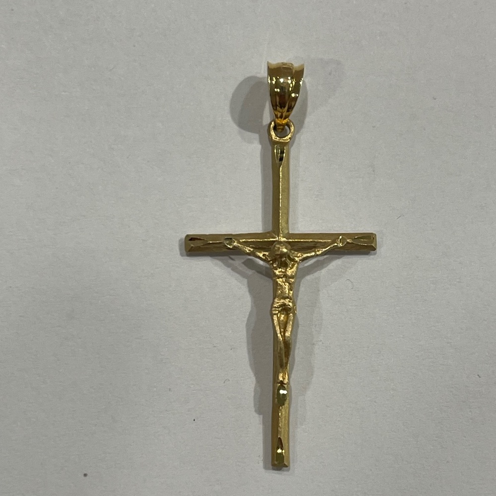14Kt Gold Crucifix Pendant